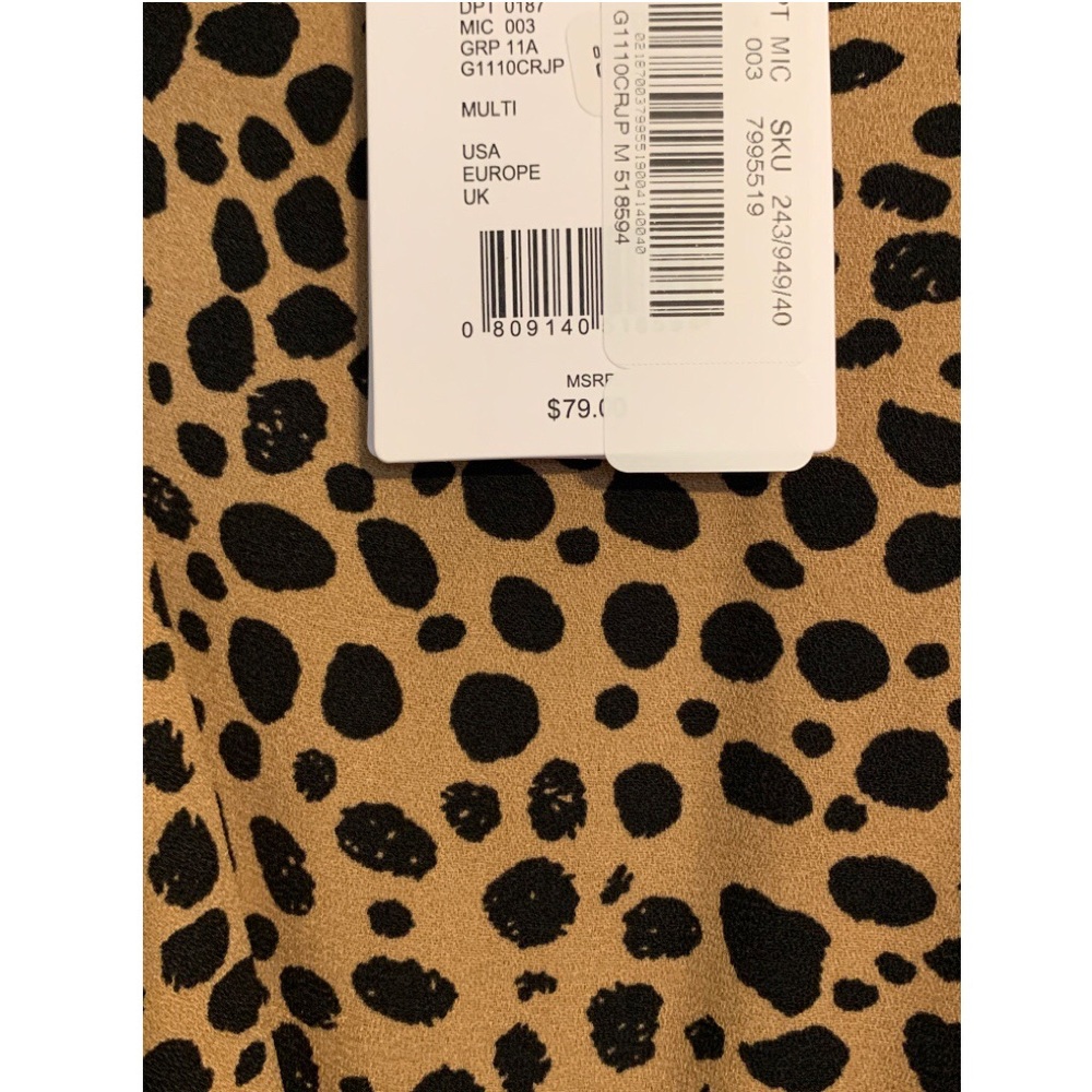 NWT Animal Print Long Sleeve Top - Picture 3 of 5